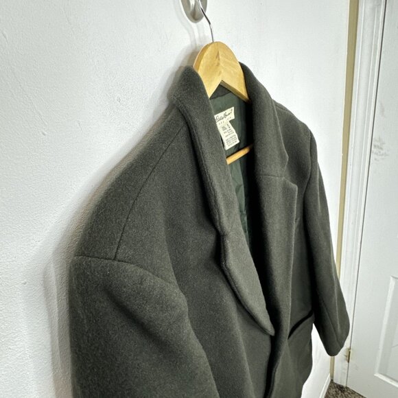 Vintage Eddie Bauer Men M Green Blazer Sports Coat Jacket - Picture 3 of 7